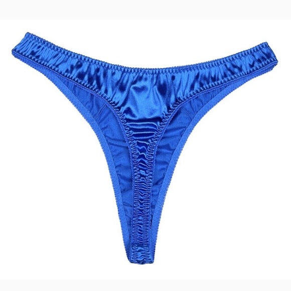 Women Panties Genuine Silk lingerie Cinch Grill Panties - Picture 5 of 6